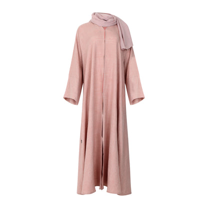 Classical Pink Abaya