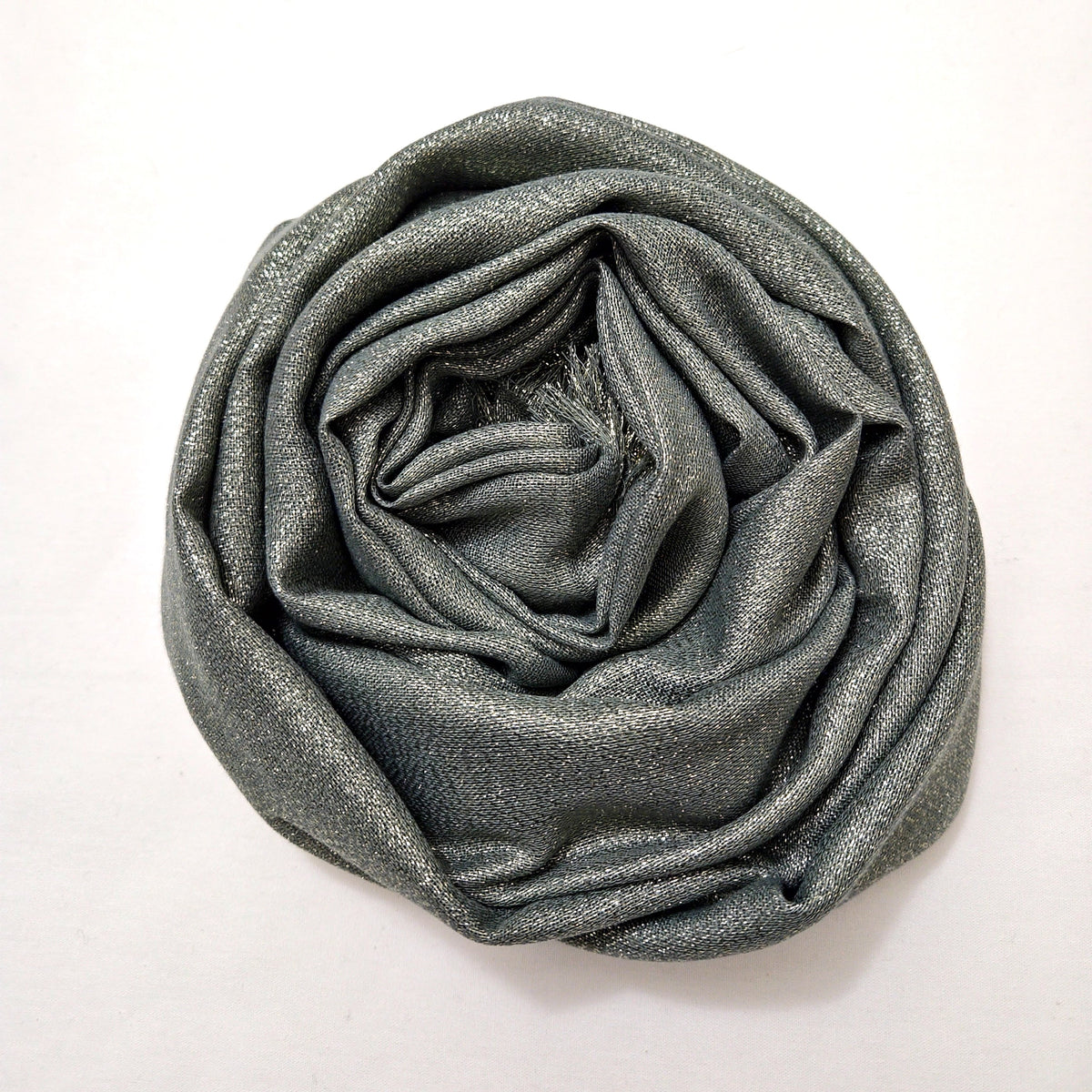 Green Shimmer Hijab