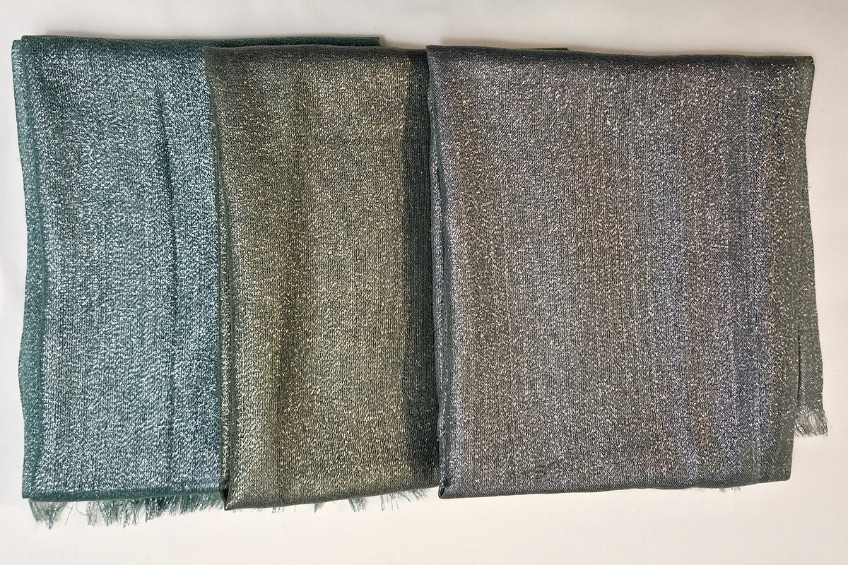 Grey Shimmer Hijab