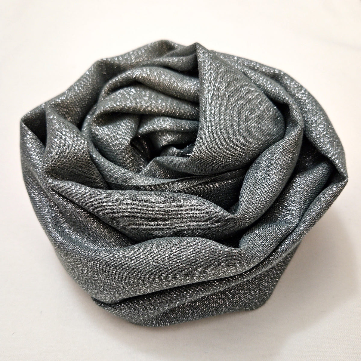Grey Shimmer Hijab