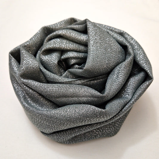 Grey Shimmer Hijab